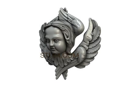 Angels (AN_0084) 3D models for cnc
